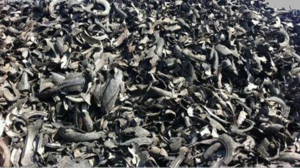 shredded tyre scrap